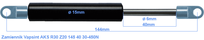 Vapsint AKS R30 Z20 145 40